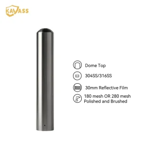 OEM KAVASS China Stainless Steel Sleeve-Type Bollard