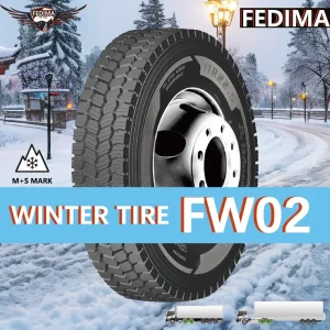 Fedima/Goodyear/Giti 11r22.5 11r24.5 Winter/Snow Fw02 3pmsf TBR Drive/Trailer Truck Tyre