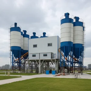 High Capacity Hzs300 Concrete Batching Plant for Efficient Production