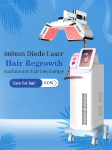 660nm Low Level Laser Therapy Hair Regrowth Diode Laser Beauty Equipment for Sale