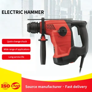 Wholesale Custom Industrial Handheld High Power Electric Hammer Concrete Demolition Rotary Hammer