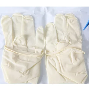 Luvas Cirúrgicas Estéreis de Látex Descartáveis com CE e ISO
