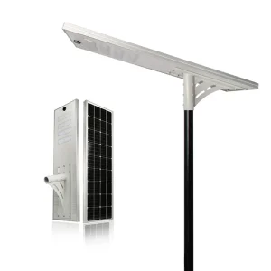 Integrated Solar Street Light with Pole
