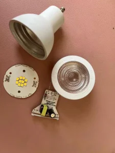 SKD 9W/7W/5W Parts GU10/MR16 LED Spotlight Bulb