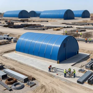 Fast Assembled Fire Insulated Prefabricated Buildings With Modular Panel for Multi-Story Apartment School Camp