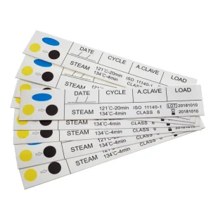 Wholesale Hospital Disposblable Class 4 5 6 Autoclave Steam Chemical Indicator Strips for Medical Insrtuments Tools Sterilization Test