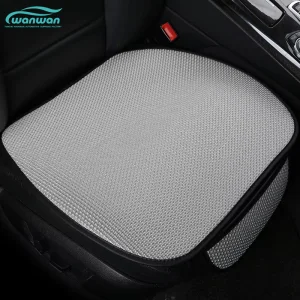 Factory-Generated Sports-Style Summer Car Seat Cover Free Cool Breathable Leather Polyester Fabric Auto Supplies