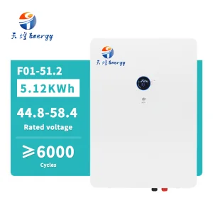 Solar Energy Storage Battery LiFePO4 100Ah/200Ah 5.12KWh/10.24KWh 51.2V Hybrid Grid Wall-Mounted CAN TIANHUANG THF01