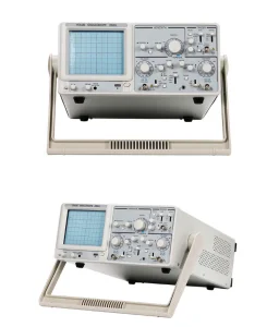 MYAMI Dual Trace Teaching Oscilloscope 20MHz 2 Channels Teaching Instrument, Physics Electromagnetic Electronic Instrument