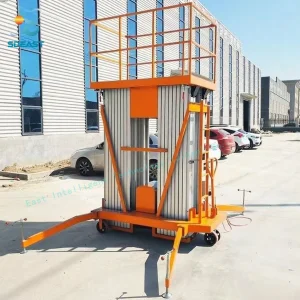 Advanced Redundant Safety System Backup Lift Platform with Integrated Emergency Descent Control for Reliable Elevated Work and Personnel Protection