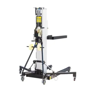 Belift Ellie 3.5m 5m 6.5m 8m Economical 280kg to 340kg Manual Lifting Material Lifts for Sale