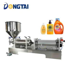 Semi-Automatic Small Single-Head Horizontal Pneumatic Paste Filling Machine