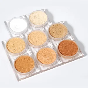Private Label 8 Colors Vegan Loose Setting Powder Face Oil Control Waterproof Matte Loose Powder