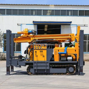 300m Water Well Drilling Rig Hydraulic Deep Well Drilling Rig Machine/ Borehole Drilling Machine with 85kw Diesel Engine