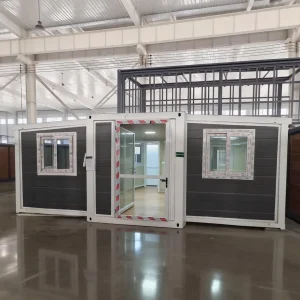 منازل modular مطلية بالرش صديقة للبيئة للمشترين العالميين