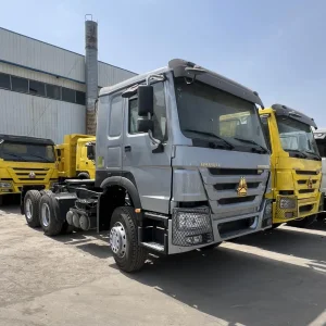 Fuel-Saving 6×4 HOWO Tractor Truck for Highway Transport of Containers and Industrial Goods