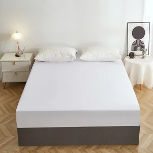 100% Bamboo Bed Sheets 2024 Queen King Like Mulberry Silk Organic Bamboo Sheets Bedding Set 300tc Flat Sheet