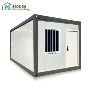 Custom 20ft Black & White Quick-Assemble Container House