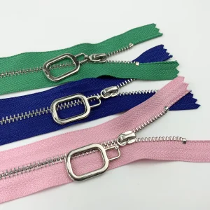 Multi-color Aluminum Zipper
