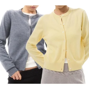 OEM/ODM Women's Long Sleeve Merino Wool Cardigan