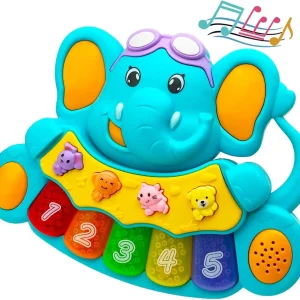 Cheap Elephant Baby Piano Toy