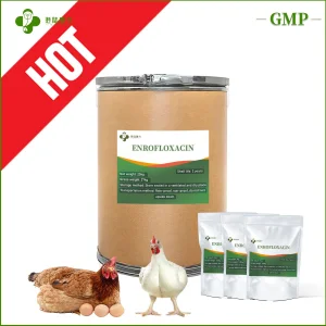 High Content Wholesale Veterinary Pharmaceutical Poultry Antibiotic Chickens Poultry Medicine Enrofloxacin Veterinary Synthetic Drug for Dog Horse Cattle Pig