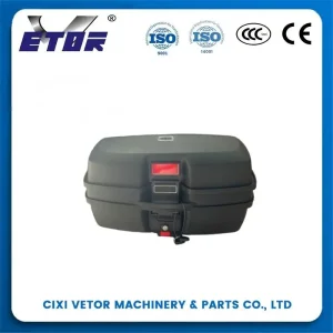 China Motorcycle Tail box with Lock and LED Reflector Supplier, Exporter