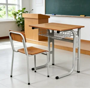 Wooden School Desk