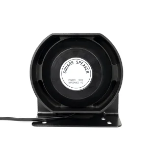 Speaker 12V 100W Speaker Work with Alarm System ABS Material Super Loud