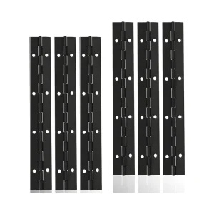 Hardware Tools Long Stainless Steel Door Custom Size Continuous Heavy-Duty Piano Hinges