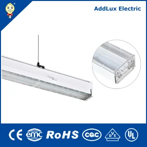 Saso Ce UL Melhor Distribuidor 16W-225W Dali Dimming Linkable LED Linear Luminaire Feito na China