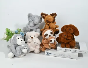China Huggable Parent-Child Plush Animal Set - Soft Stuffed Animal Duo Collection for Kids & Gifting Factory, Factories