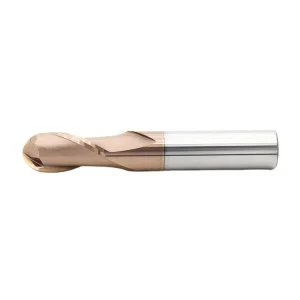 Carbide Cutter Tool for Metal 2 Flute Ball Nose End Mill