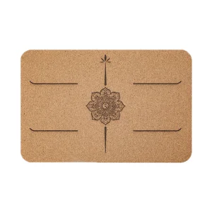 2023 New Design Cork Color High Quality Natural Rubber Yoga Mats Dance Knee Pad for Flooring Trainer Exercise in Garden or Yard