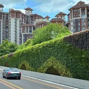 3D Fake Boxwood Hedge