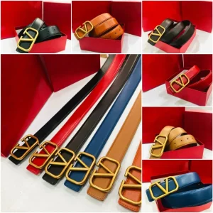 Ladies Luxury Reversible Leather Belt
