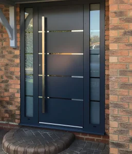 Security Main Pivot Front Doors