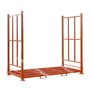 Heavy Duty EU Foldable Tyre Rack Includes Steel Mesh Deck & Transport Pallet