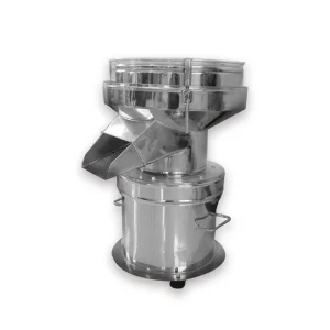 Stainless Steel Flour Starch Powder Circular Vibrating Screen Powder Liquid Filtration and Screening Machine