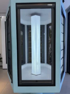 Aluminum Alloy Scratch-Proof Trip-Proof Frameless-View Magnetic Window Screen