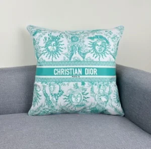 Best Dior Dioriviera 2026 Limited Edition Toile de Jouy Embroidered Cushion, Luxury Home Decor Pillow Manufacturers, Exporter