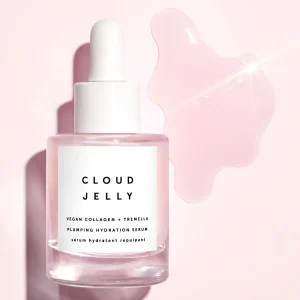 Private Label Lightweight Non-Sticky Plumping Hydration Cloud Jelly Pink Anti-Aging Whitening Face Serum for Dry Skin All-Day