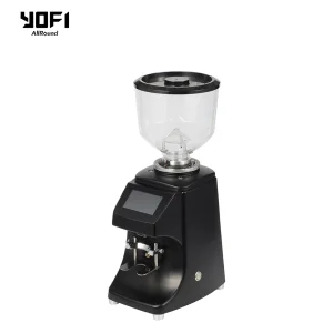 Calidad Premium 83mm Cuchilla Plana 550W 220V Pantalla Táctil de Alta Precisión Máquina de Café Molinillo de Café