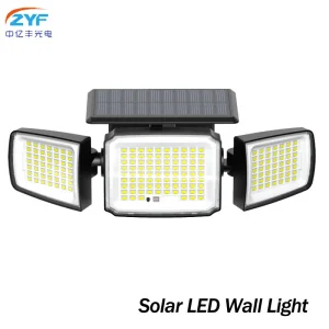 PIR Sensor Solar LED Wall Lamp