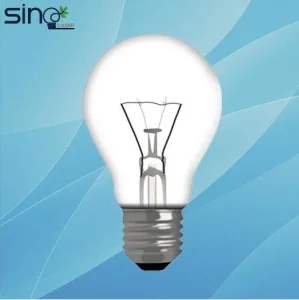 A55/A60 Globe Lighting B22 Clear Frosted Glass Incandescent Light Bulbs