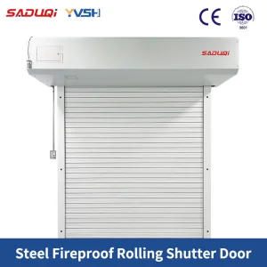 Industrial Steel Fire Rated Rolling Fireproof Roller Shutter Rolling up Door