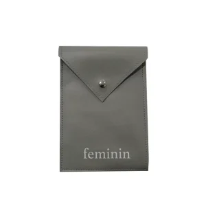 Qingdao Factory Silk Screen Printing PU Pouch for Jewelry