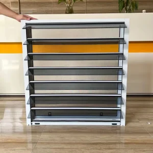 Aluminium Louver Glass Jalousie Window