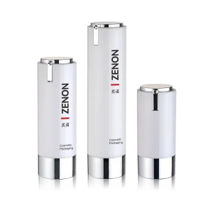 30ml 50ml Airless Vacuum Bottles Plastic Cosmetic Airless Packaging Lotion Serum Airless Pump Bottle ZN3930-1 Airless Bottle