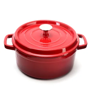 Ceramic Cast Iron Enamel Dutch Oven Camping Pot Set